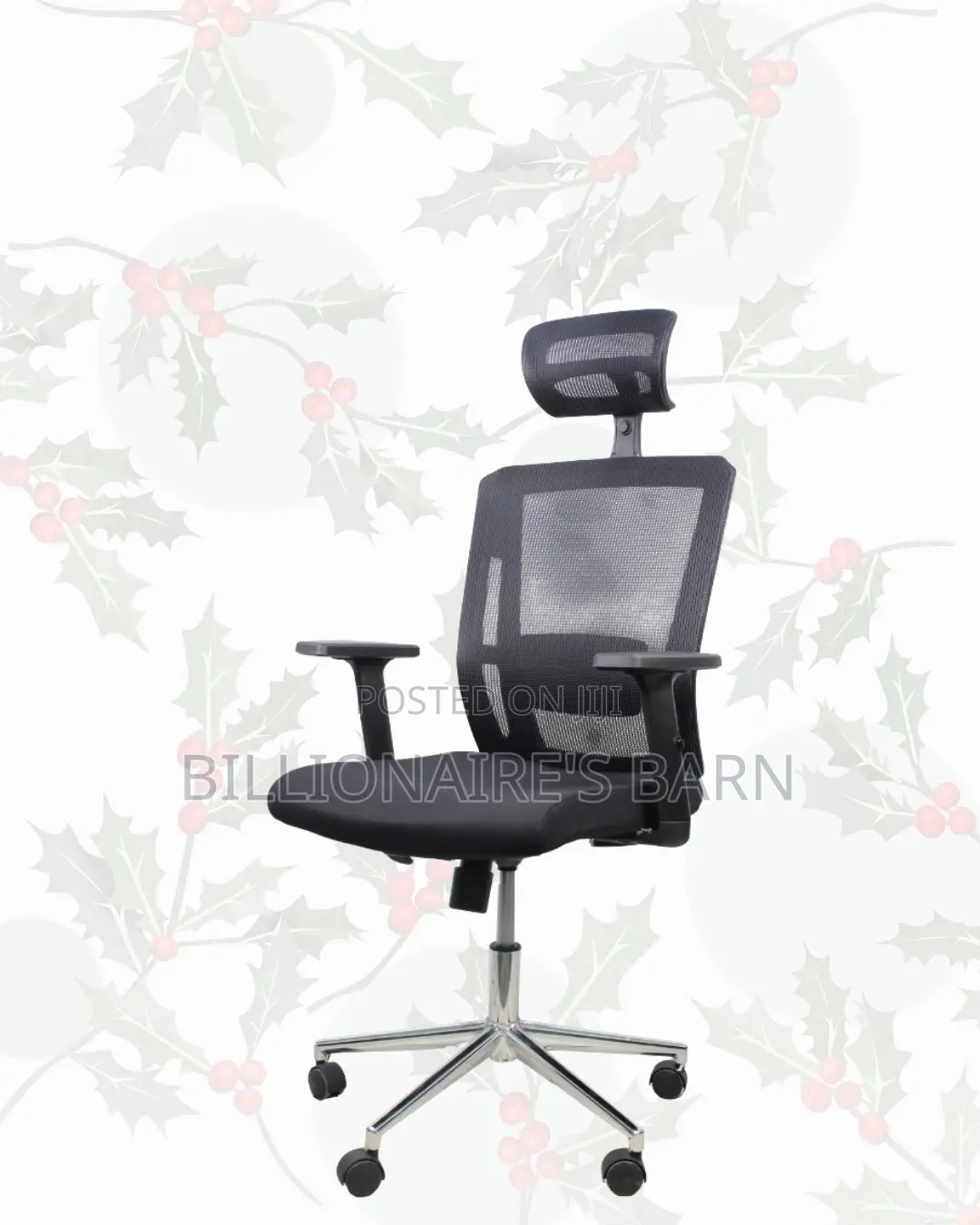 Ergonomic Mesh Task Chair • Space-Saving Fit, Breathable Mesh Airflow