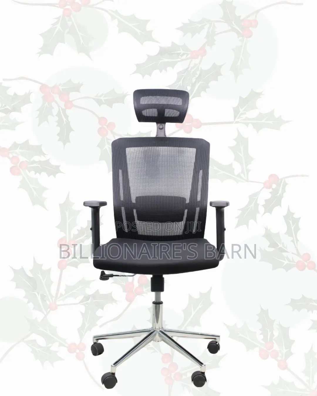 Ergonomic Mesh Task Chair • Space-Saving Fit, Breathable Mesh Airflow