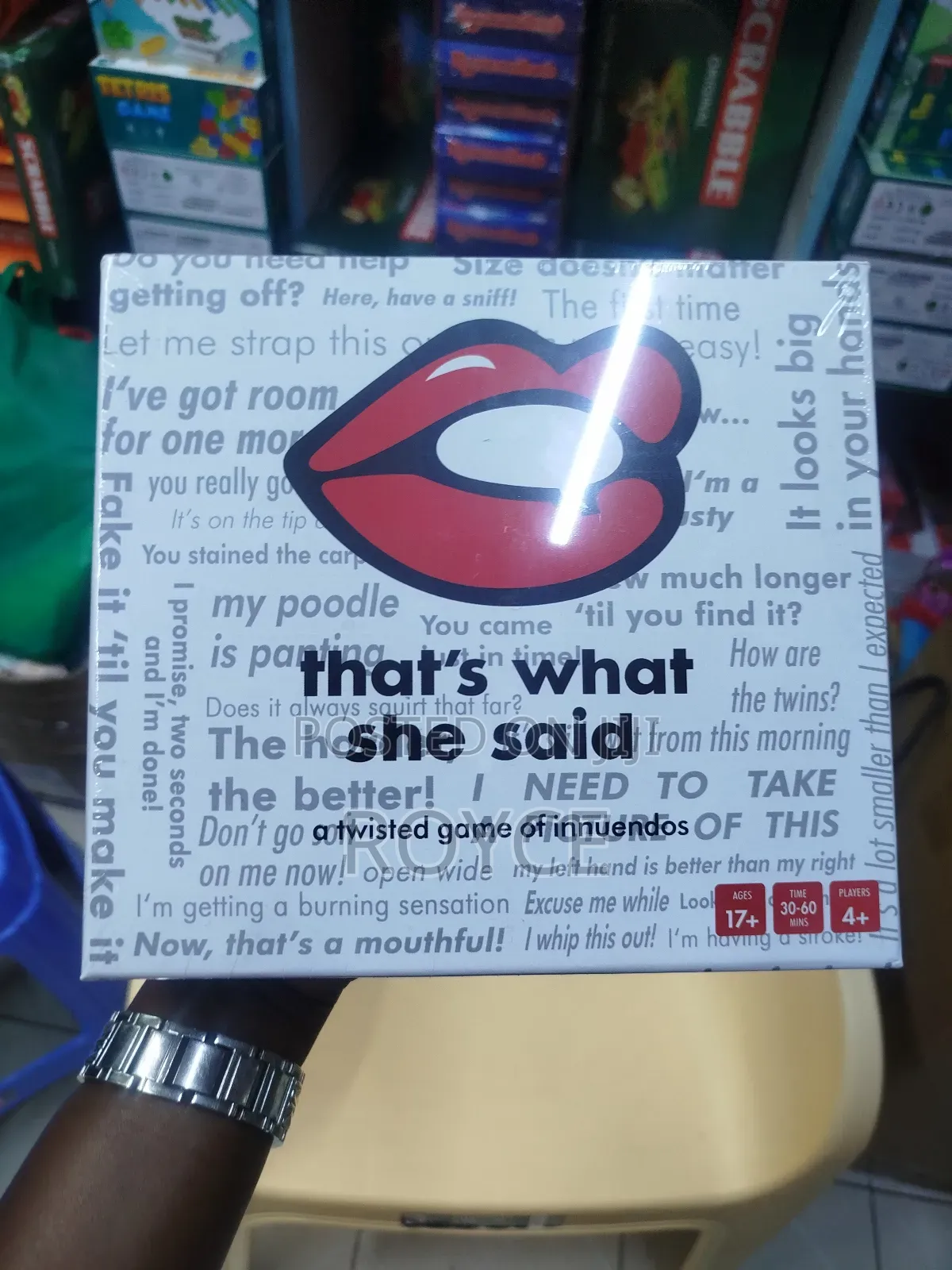 That's What She Said ~Party Card Game