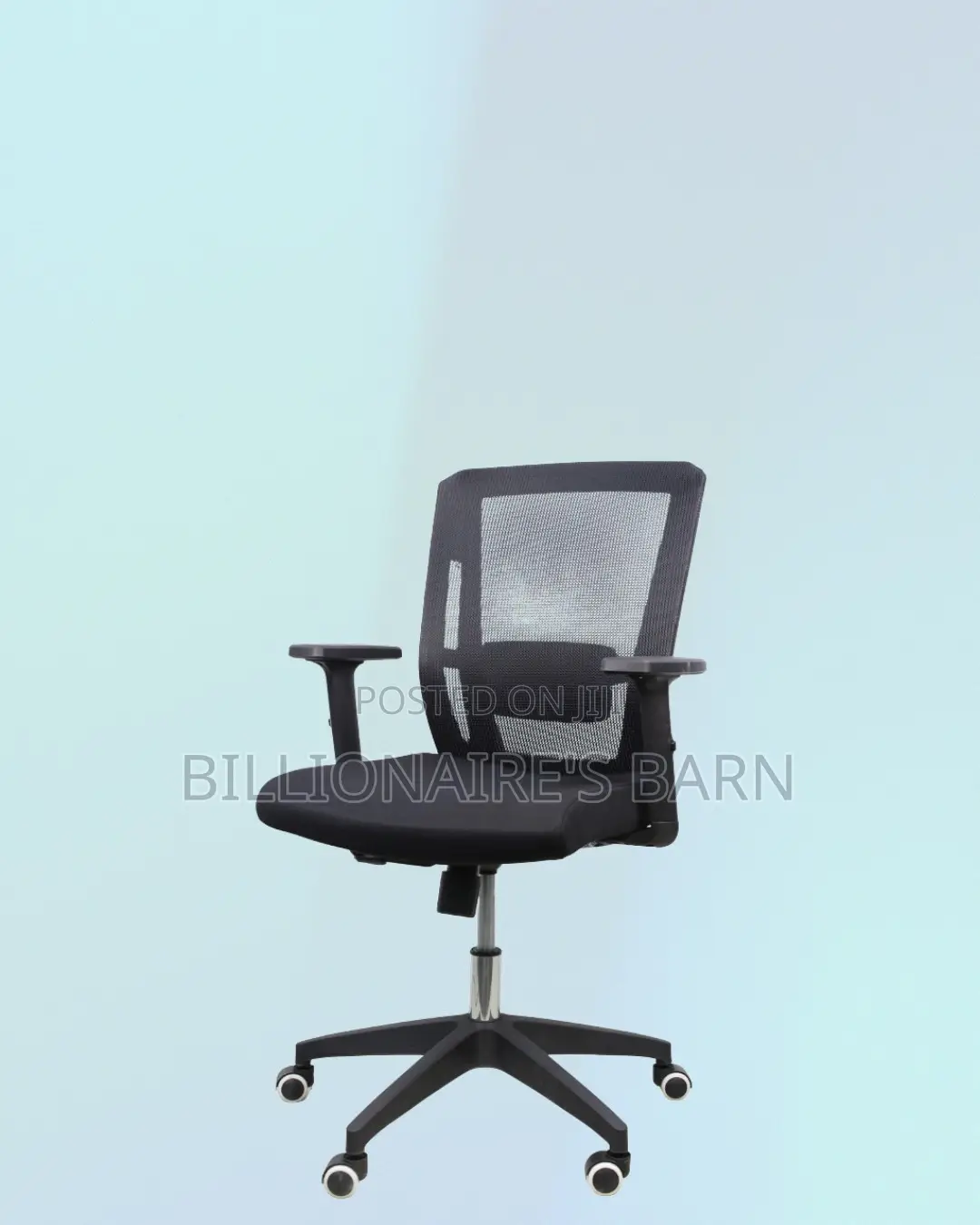 Barn Origin Mid-Back Office Chair — Office-Ready Style, Nylon Base