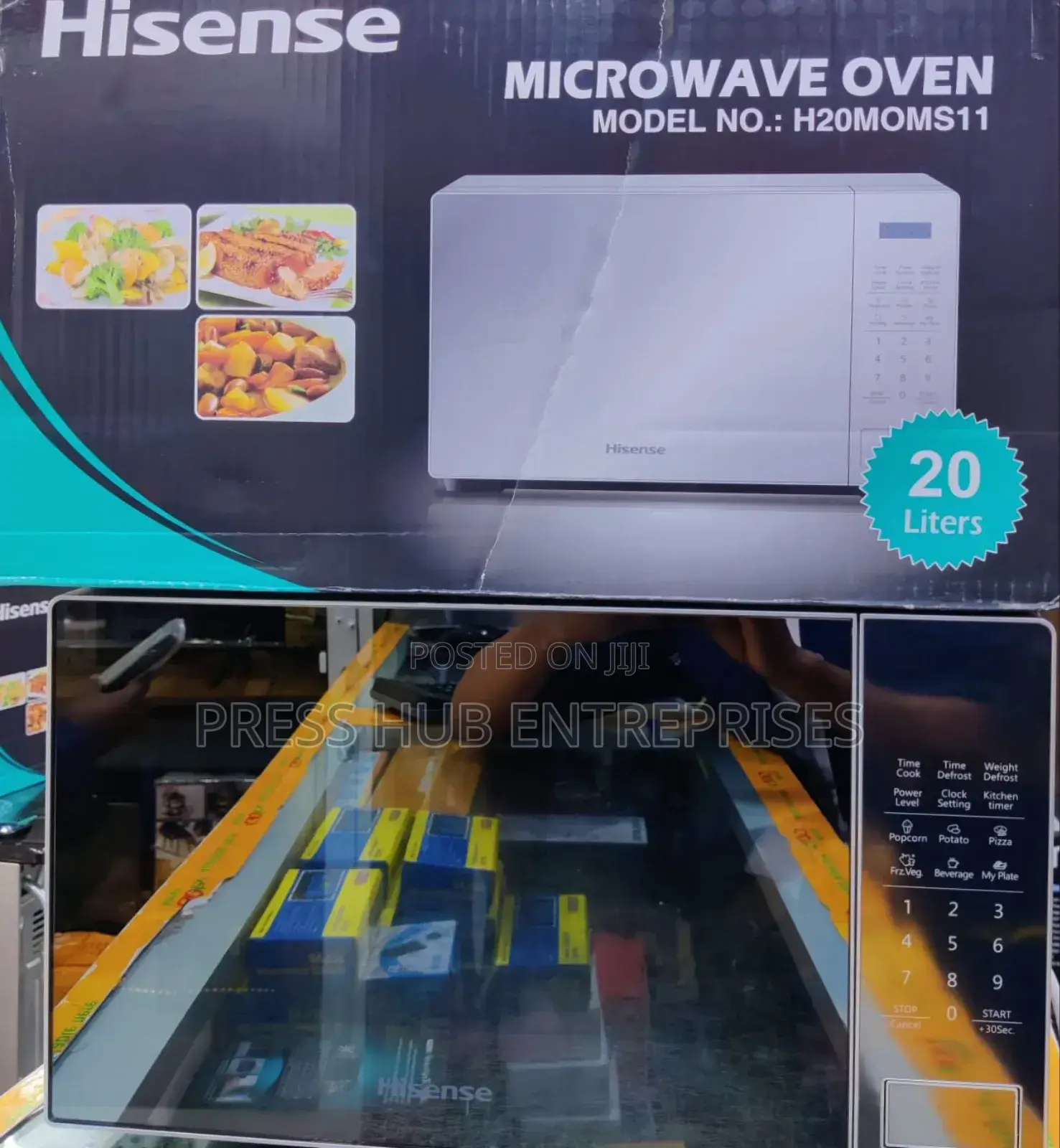 “Hisense 20l Kitchen Microwave