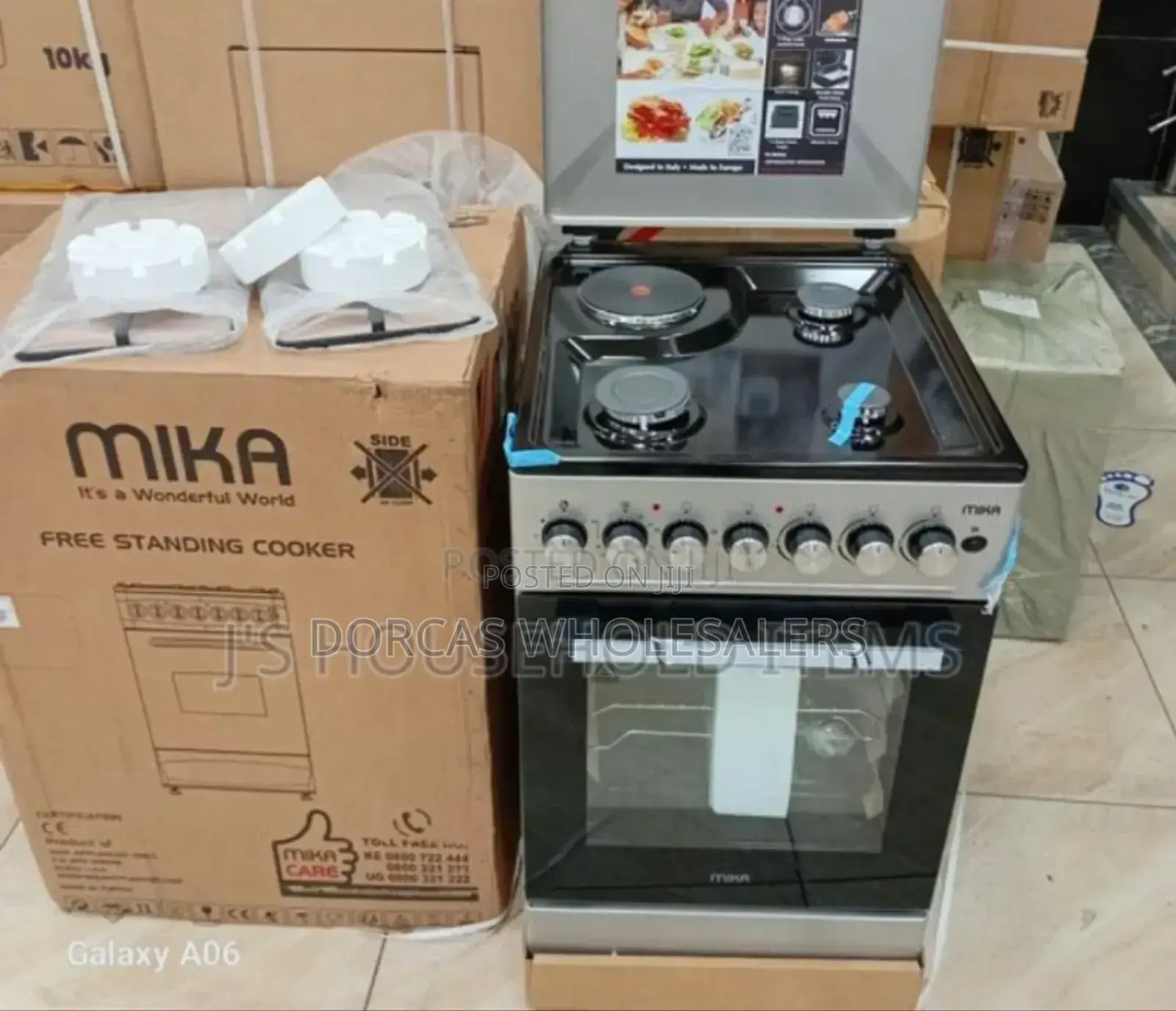 Colour Silver Black - ✓✓Mika 50by60 Cooker