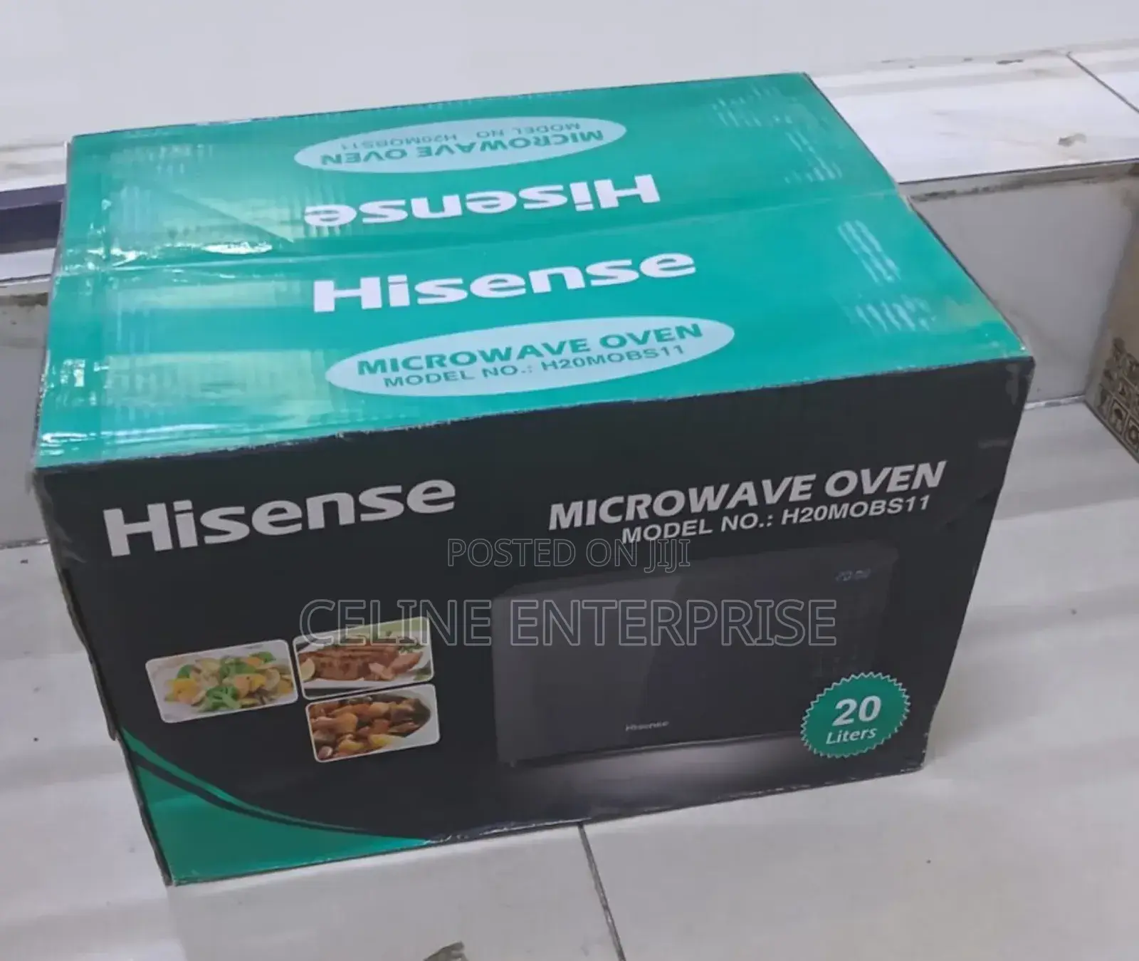 Hisense Microwave Silver
