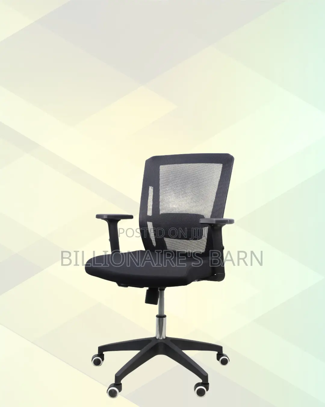 Barn Origin Office Chair Mid-Back Nylon Base | Workday Comfort