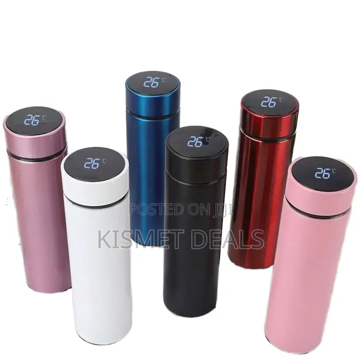 Smart Flask Mug Cup Digital Temperature Display Thermometer 500ml