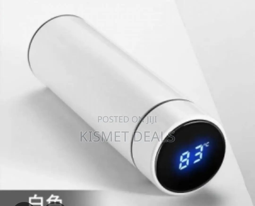 Smart Flask Mug Cup Digital Temperature Display Thermometer 500ml