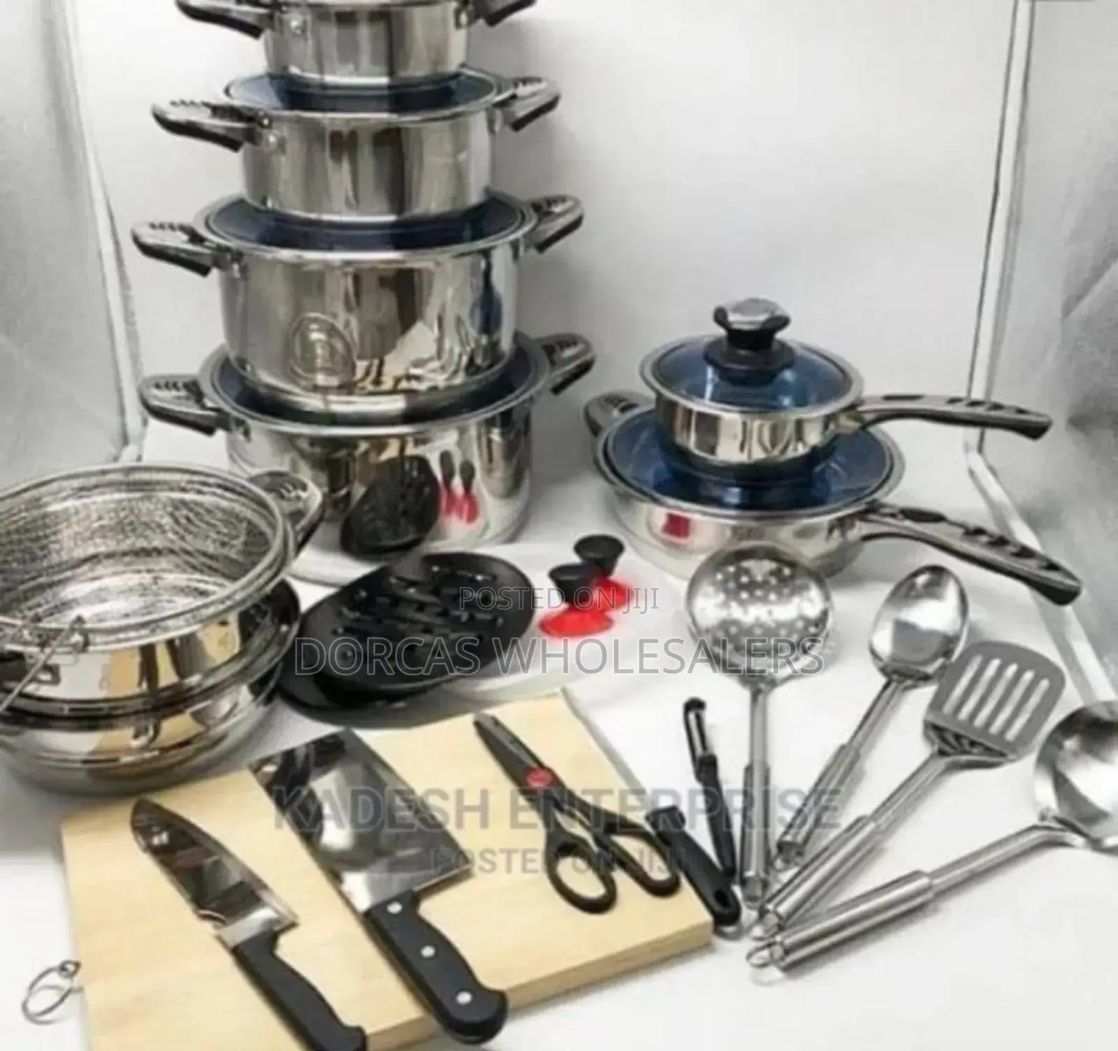 Silver New Marwa 30pcs Cookwares