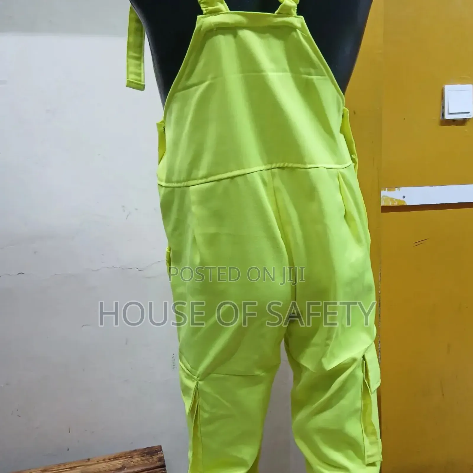 Festival Wear Dungaree in Luminous Green