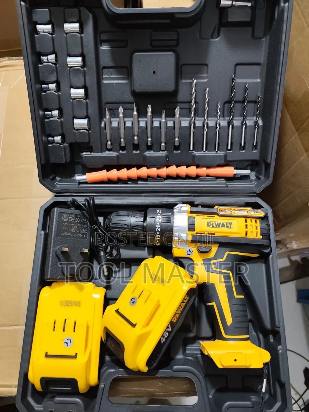 Dewalt 48v Cordless Drill/ Dewalt Rechargeable Cordless Drill