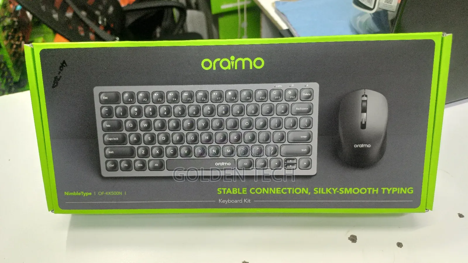 Oraimo Nimbletype of-Kk500n Wireless Keyboard Mouse Kit