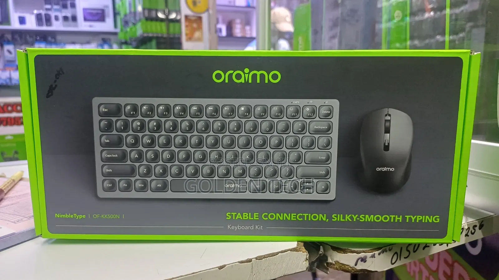Oraimo Rechargeable Wireless Keyboard Mouse Combo for Home Office