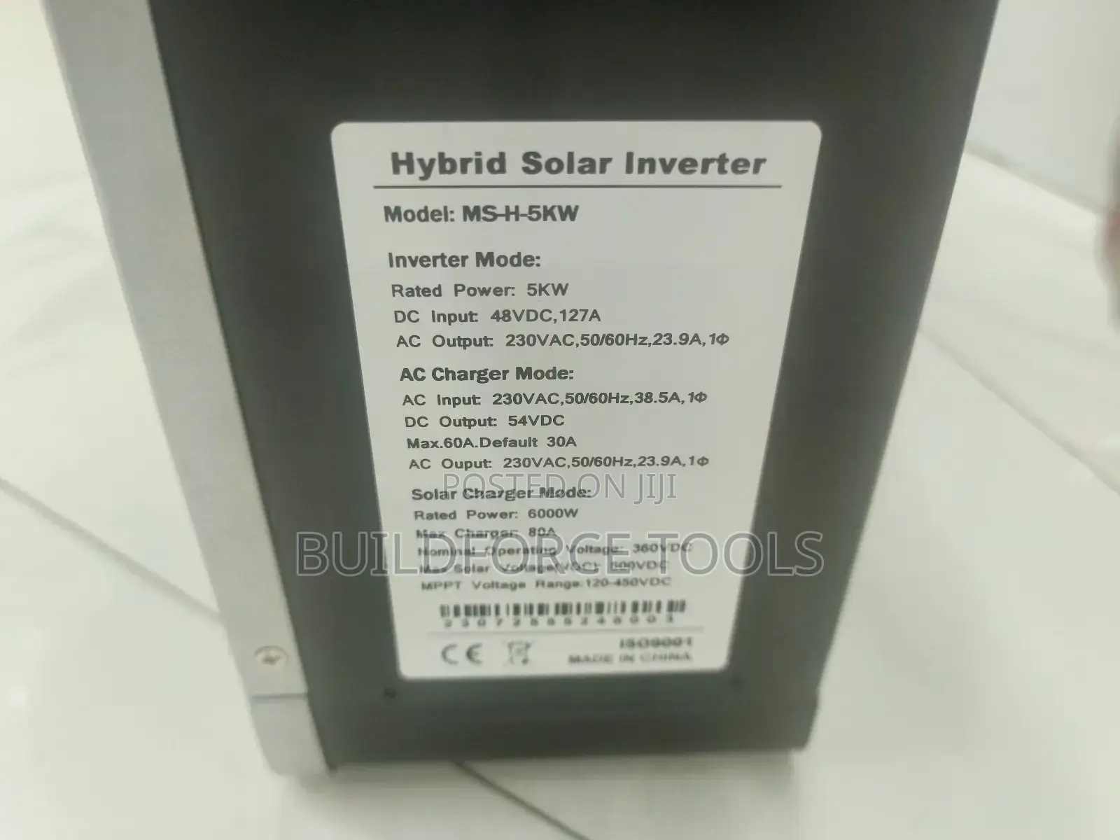 Hybrid Solar Power Inverter 48vc 12v