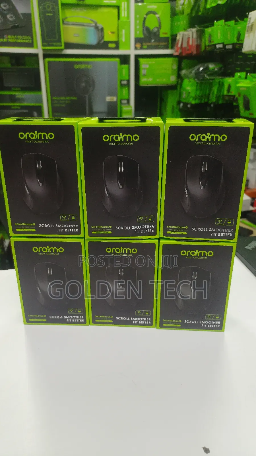 Oraimo Smart Mouse Wireless – 1200 Dpi Optical Mouse