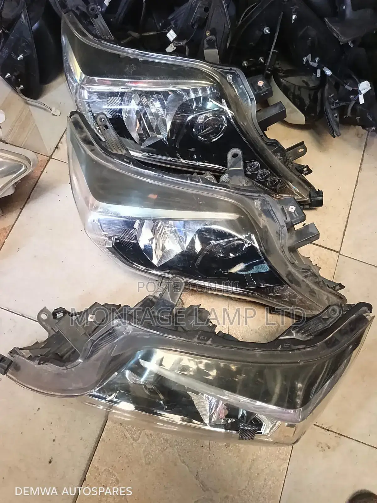 Headlight Prado Teardrop