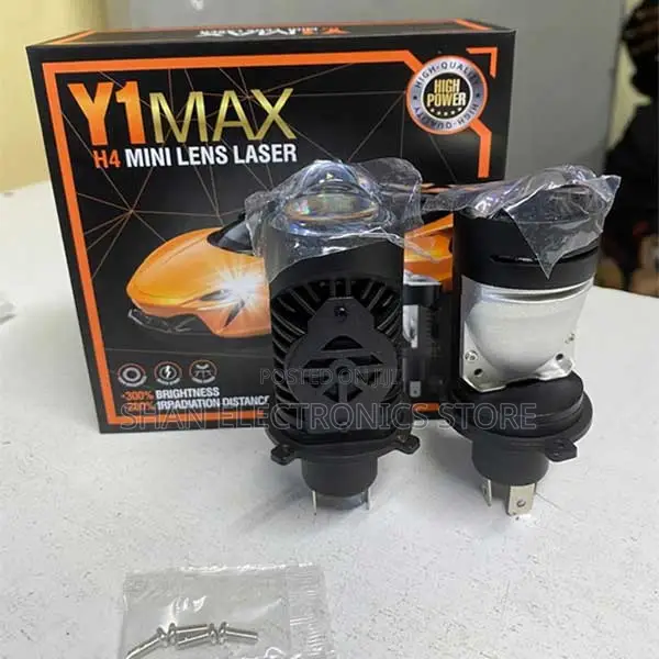 Led Headlight Conversion Kit H4 Led Mini Projector Lens 20000lm 