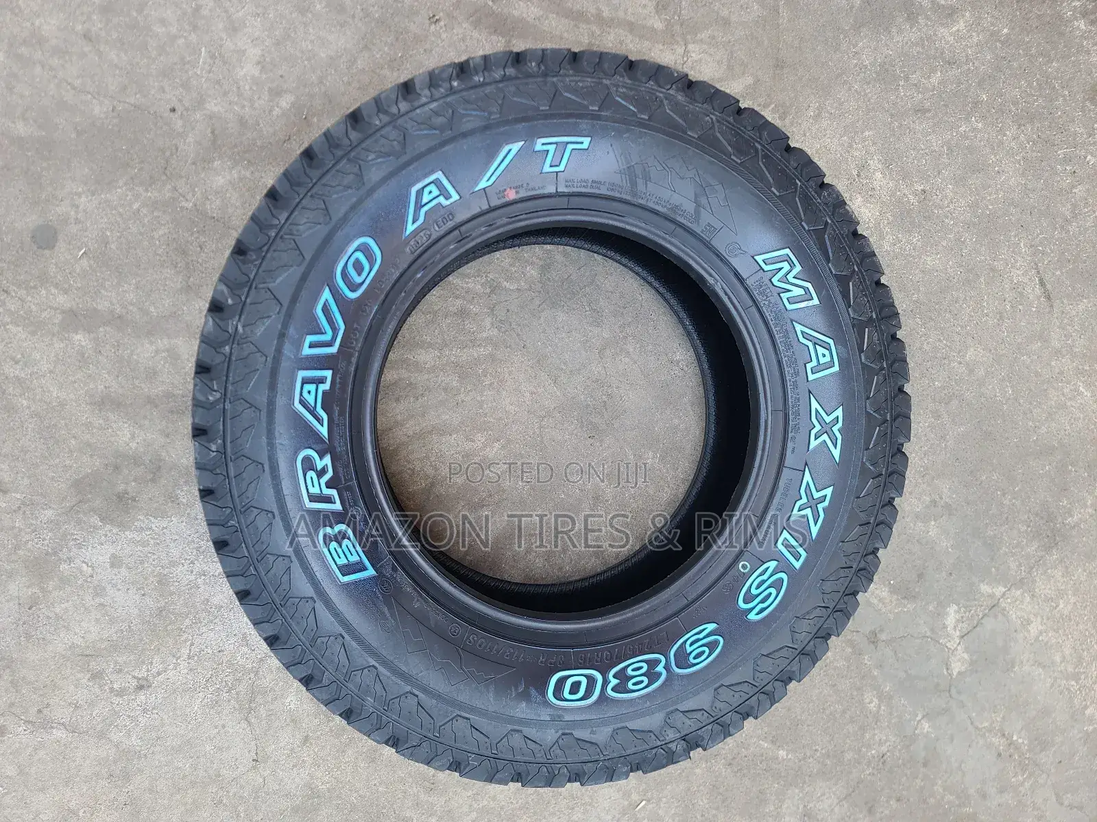 245/70 R16 Maxxis Tires a/T980 Bravo L/T8pr