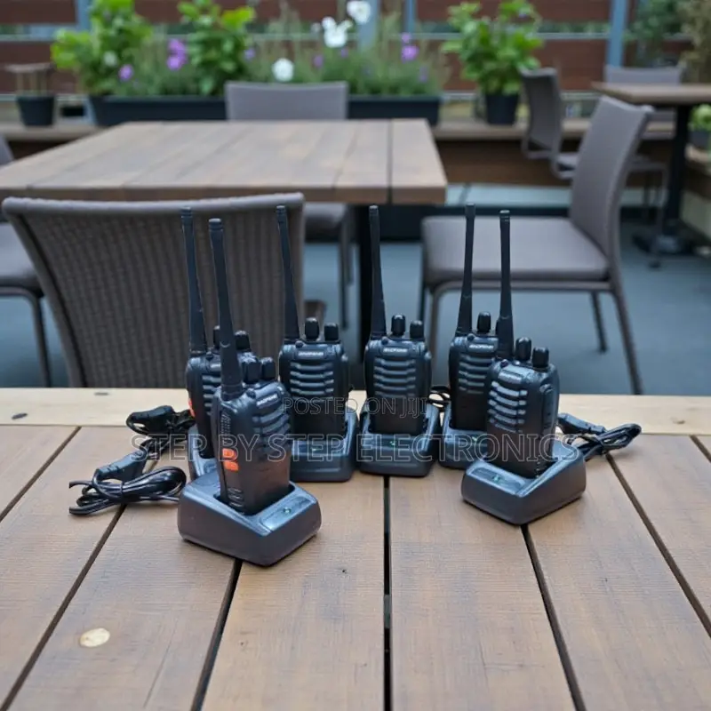 High Performance Baofeng Bf-888s Walkie Talkie Radio Calls- 6 Pieces