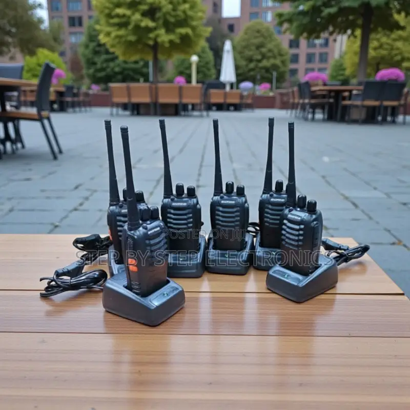 Lightweight Design Baofeng Bf-888s Walkie Talkie Radio Calls- 6 Pieces