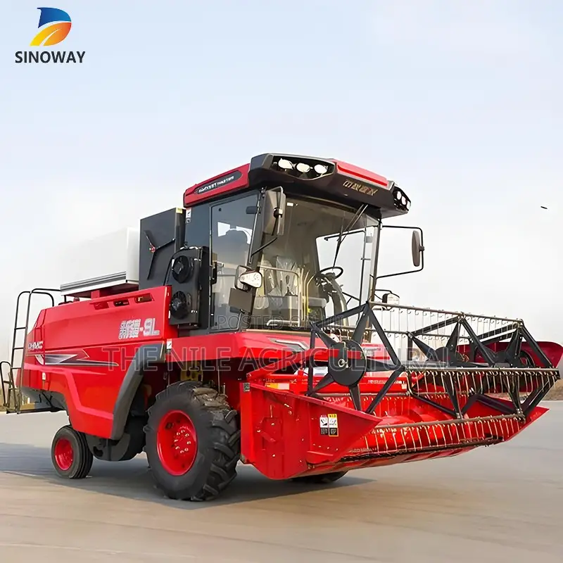 Grain Combine Harvesters, Gear-Driven, Long Service Life