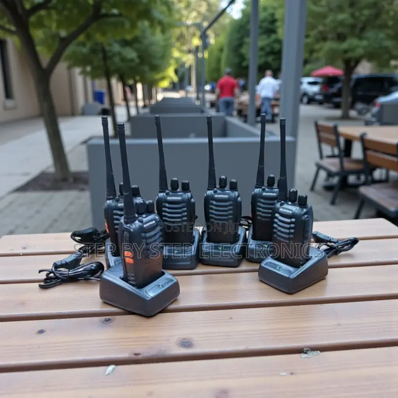 Noise Reduction Baofeng Bf-888s Walkie Talkie Radio Calls- 6 Pieces
