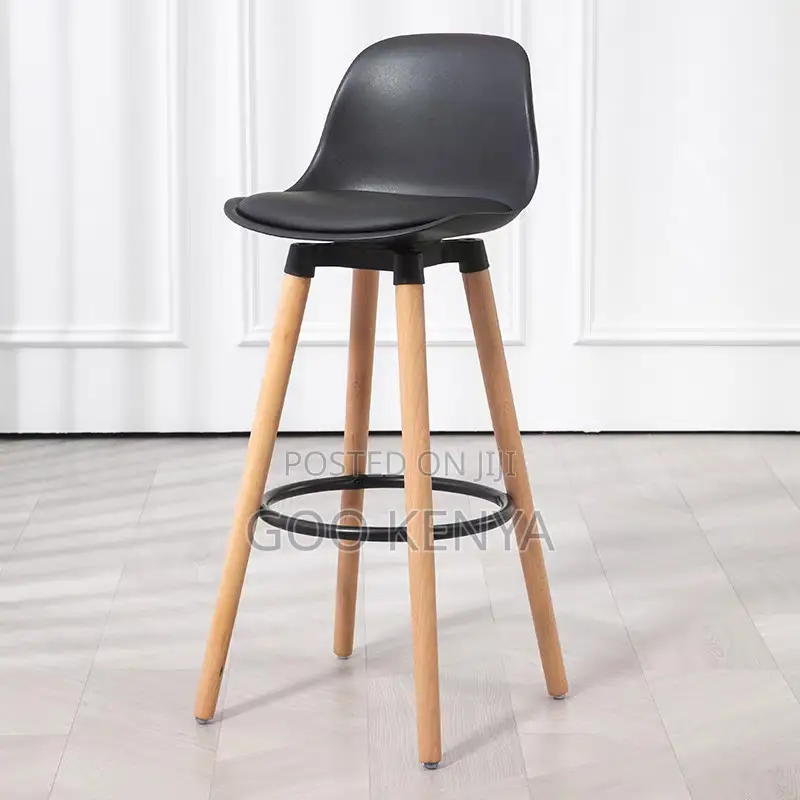 Home Counter Stool; Leisure Bar Stool With Nordic Minimalist Design