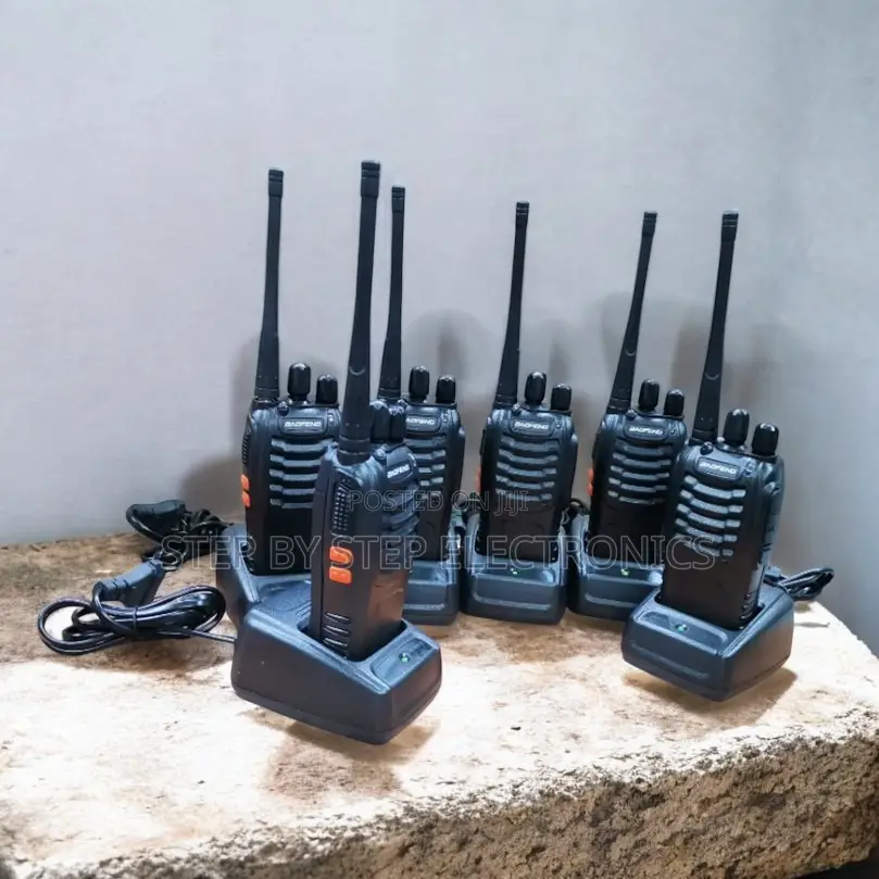 Low Power Consumption Baofeng Bf-888s Walkie Talkie Radio Calls- 6 PCS