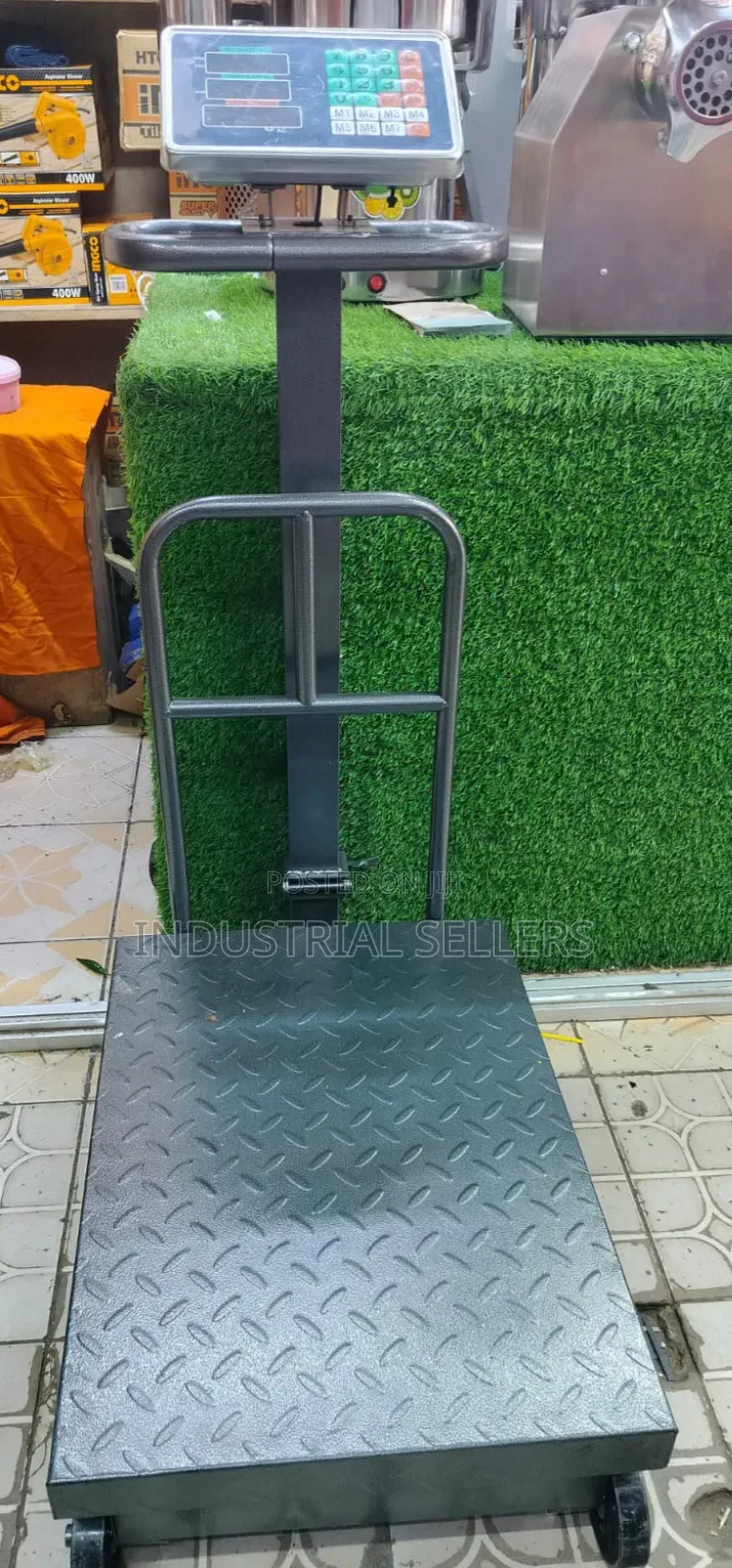 New Platform Weighing Scales 600kgs With Grill