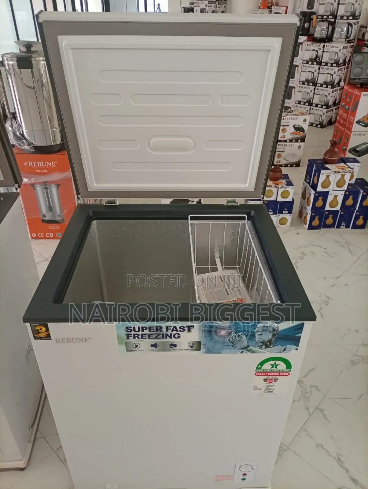 Rebune 150litres Chest Freezer