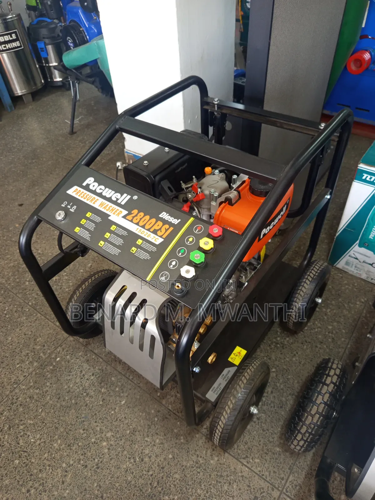 Diesel Carwash Machine
