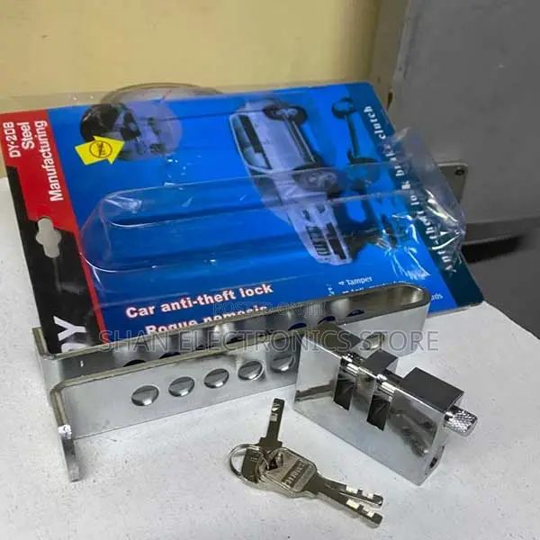Silver 8hole Device Premium Heavy Quality+3keys Pedal Accelerator Lock