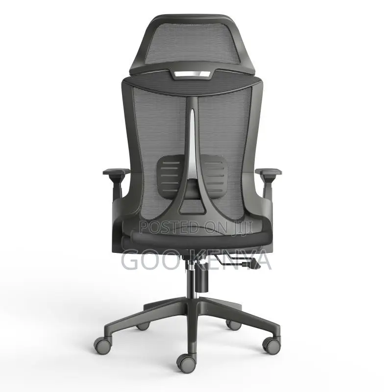 Office Chair;High-back Mesh Office Chair With Tilt, Swivel, And Wheels