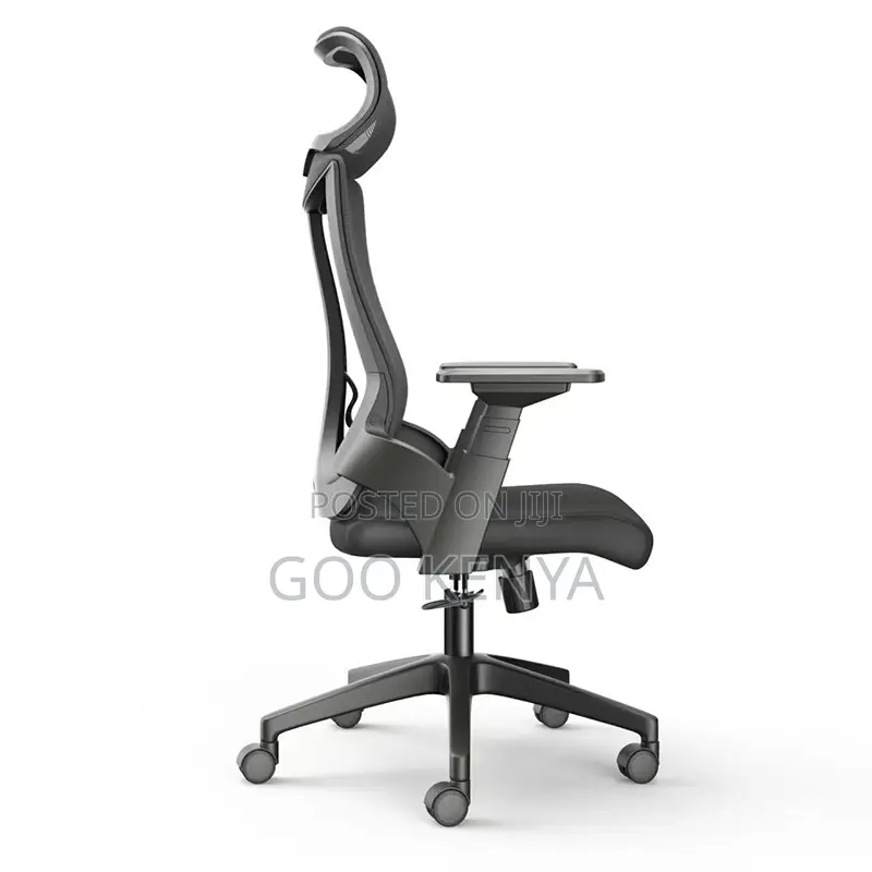 Office Chair;High-back Mesh Office Chair With Tilt, Swivel, And Wheels