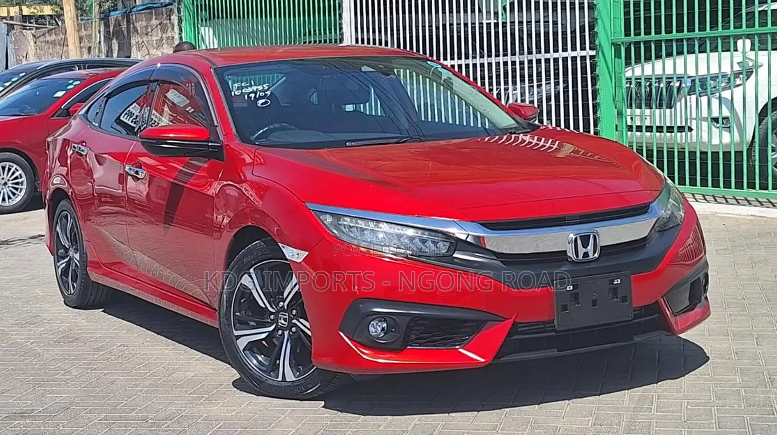 Honda Civic 2018 Red