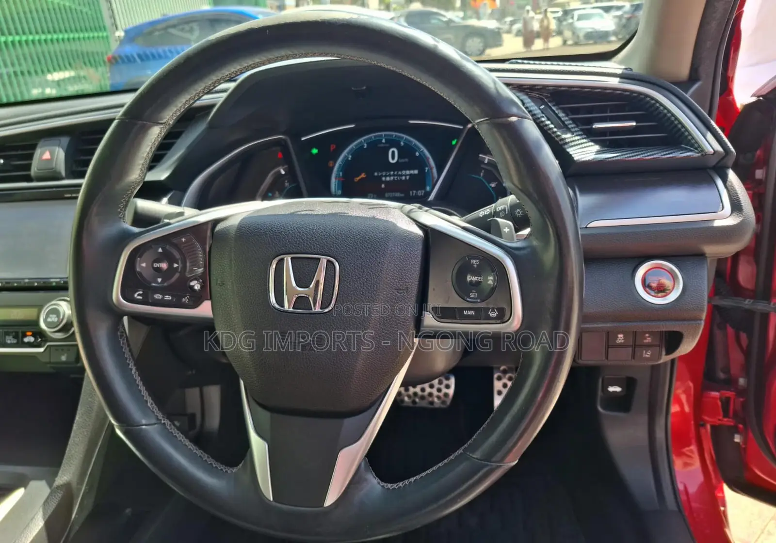Honda Civic 2018 Red