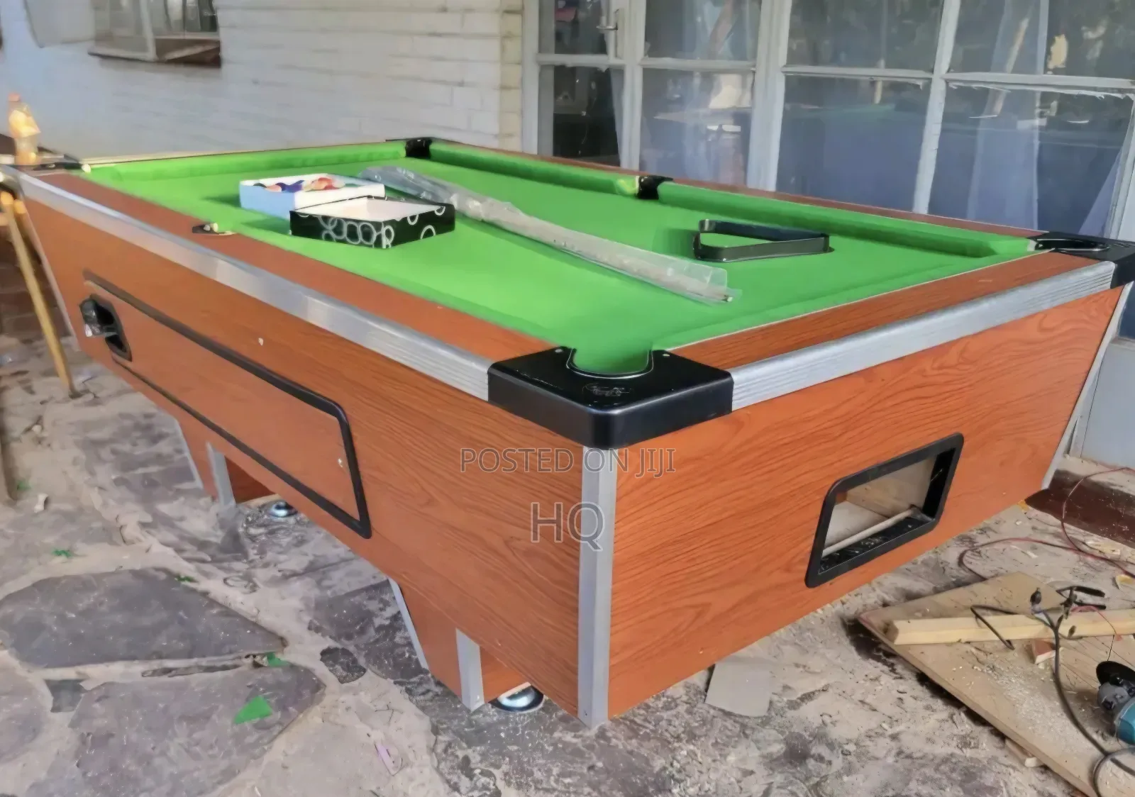 Pool Tables Model S65f3 With Slate and Coin Machine