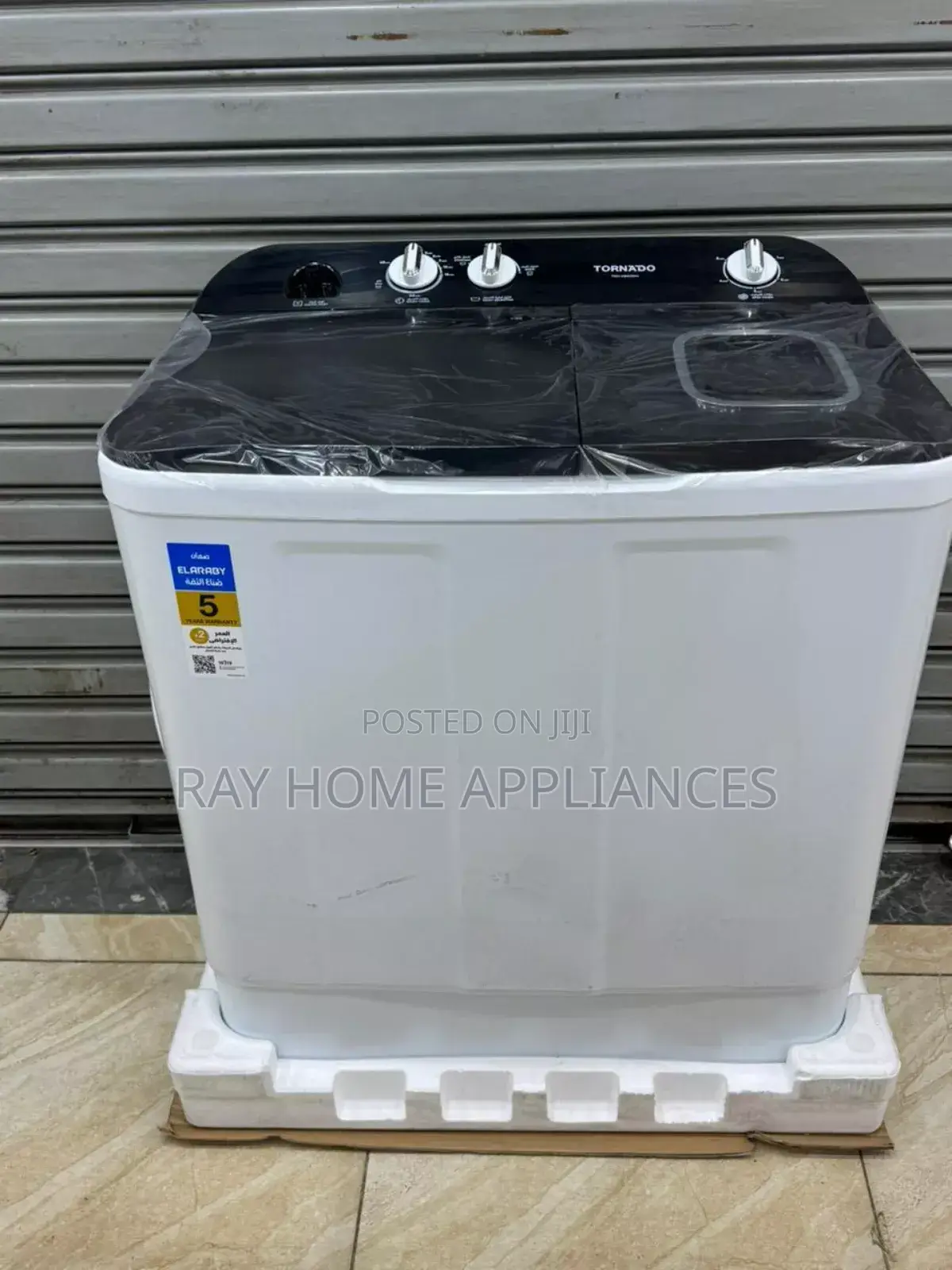 10kg Tornado Twin Tub Washing Machine