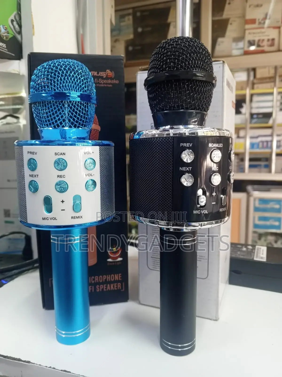 Ws-858 / Ws-858l Handheld KTV Karaoke Microphones.