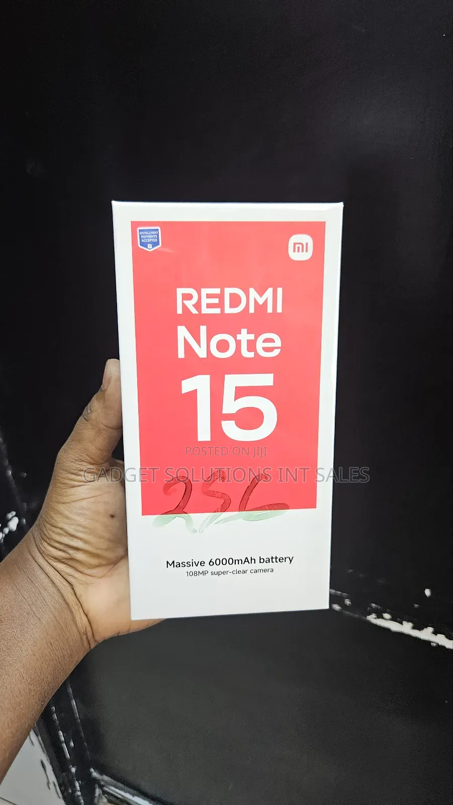 New Xiaomi Redmi Note 15 256 GB Red