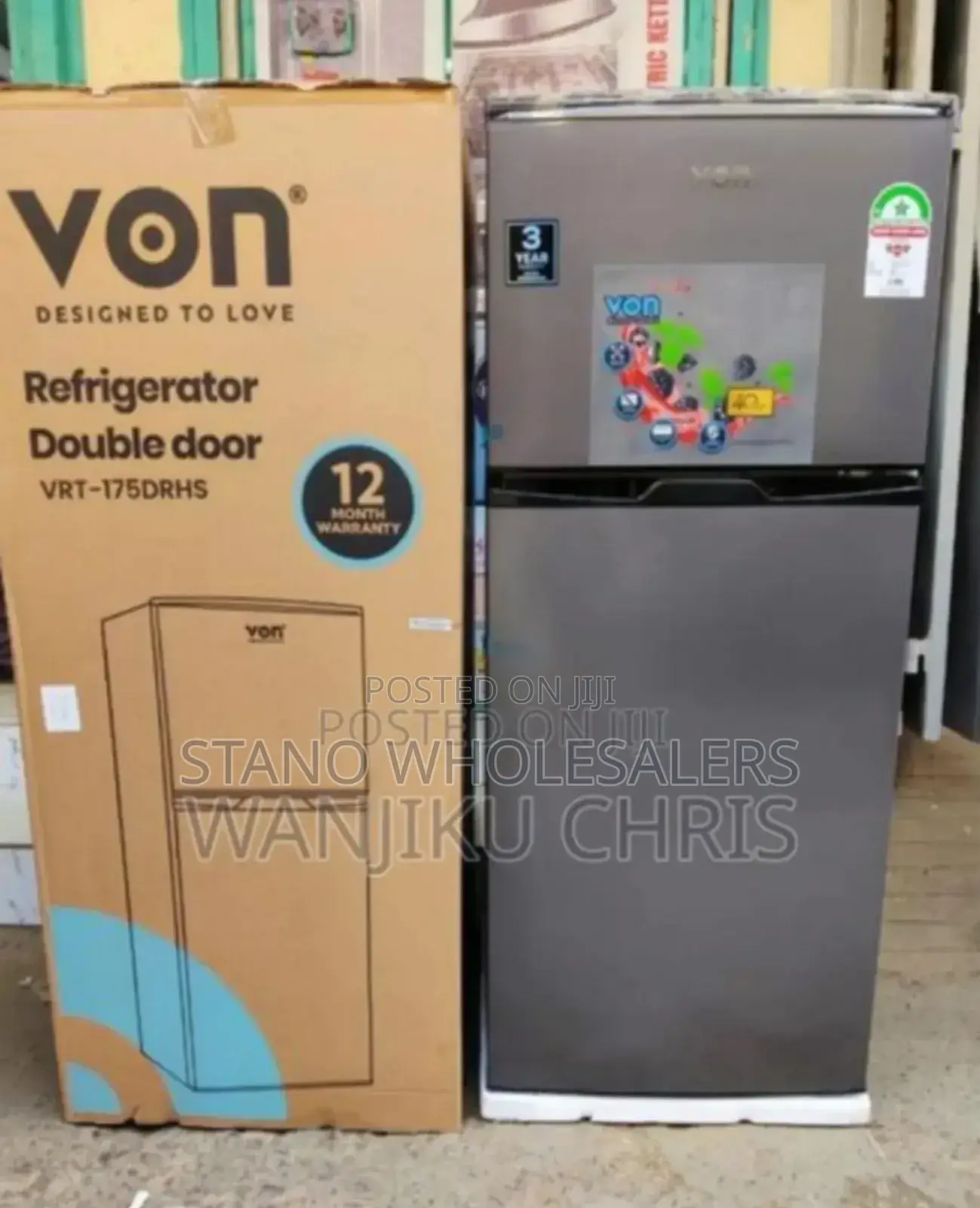 Von*Vn175l. New Model Von 175l Fridges