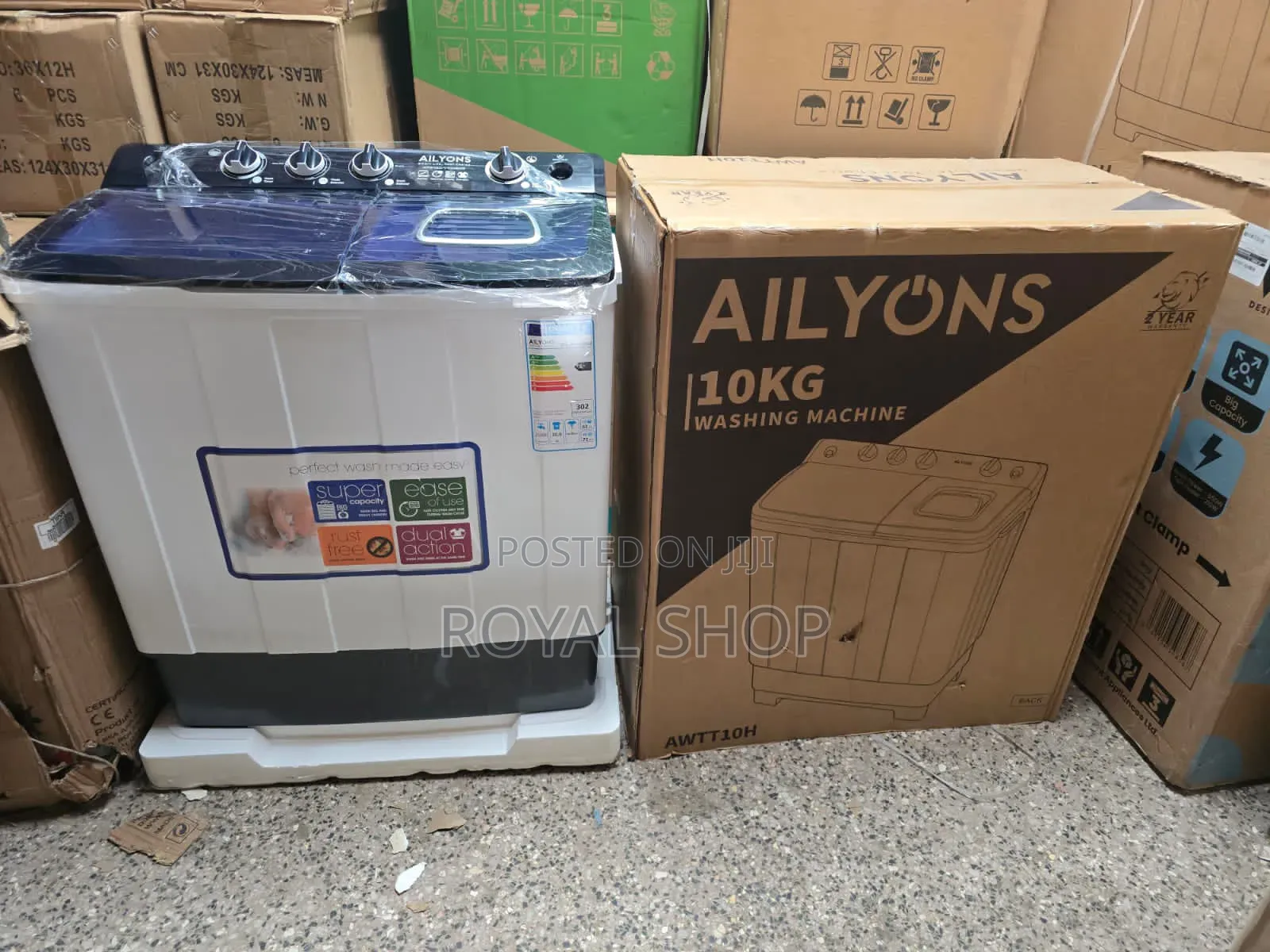 Ailyons Washing Machine 10kg
