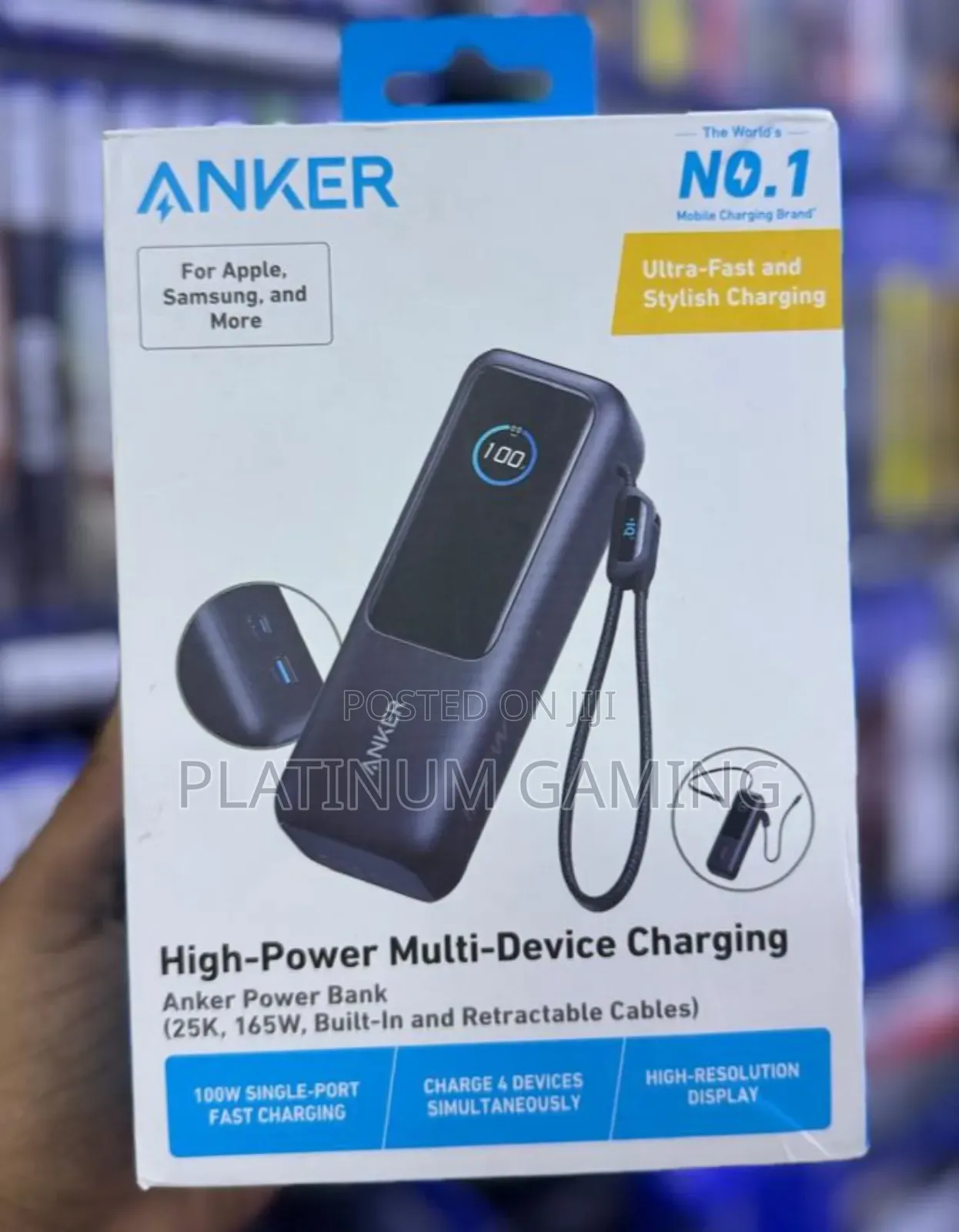 Anker Powerbank (25k,165w)