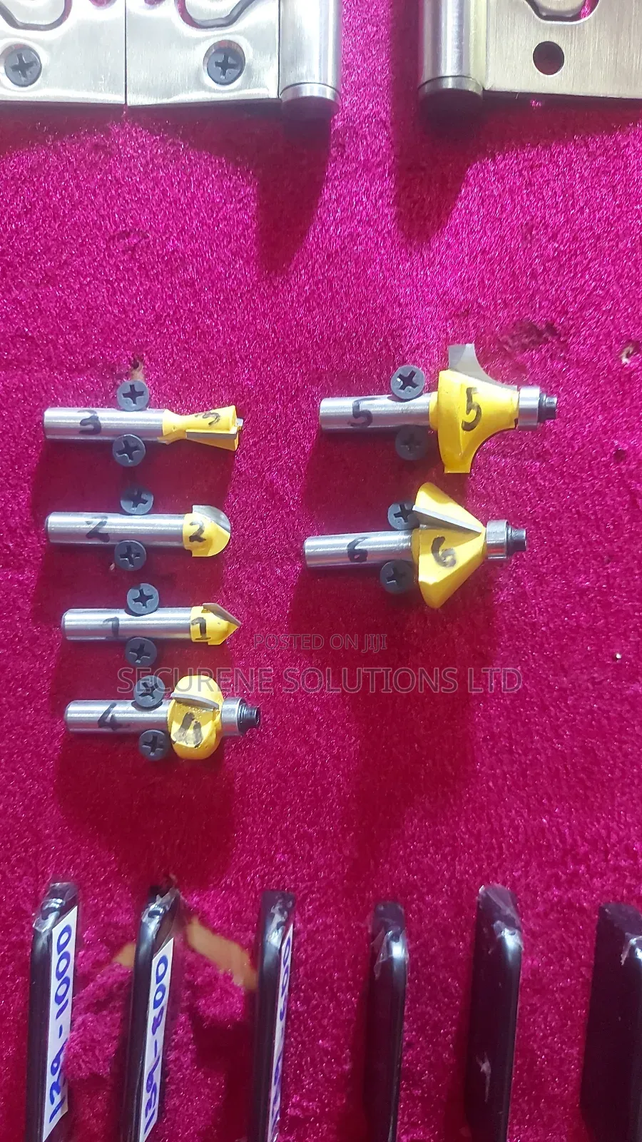 8mm Shank Router Bits at 380 Per Bit.