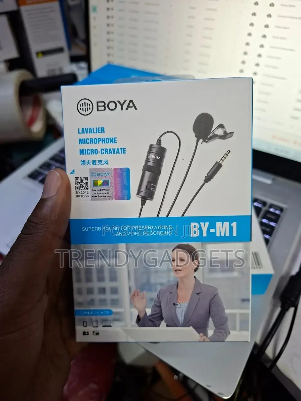 Boya by-M1 Lapel Microphone 20ft Cable