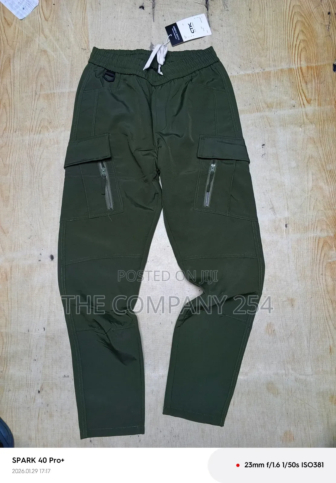 Casual Quality Spandex Men Ix9 Cargo Pants Trouser