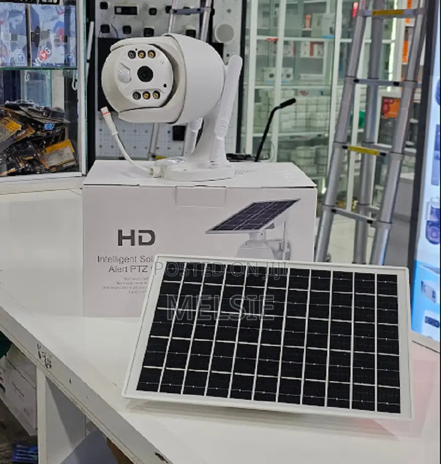 S10 Ubox Mini Solar PTZ Camera 4mp Hd Metallic (4g/Wifi Option)