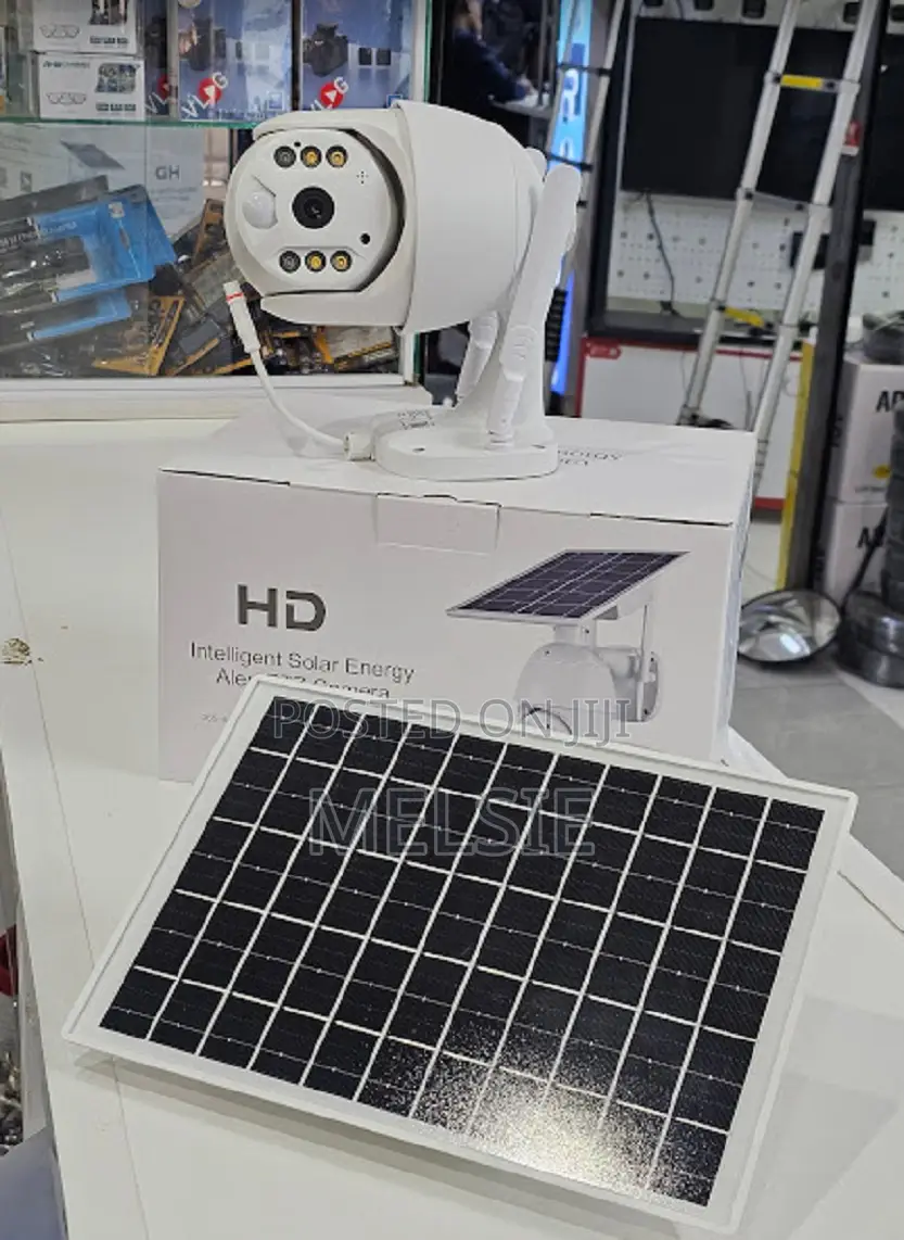 Solar Camera Powered PTZ 360° CCTV 4g/Wifi Enabled
