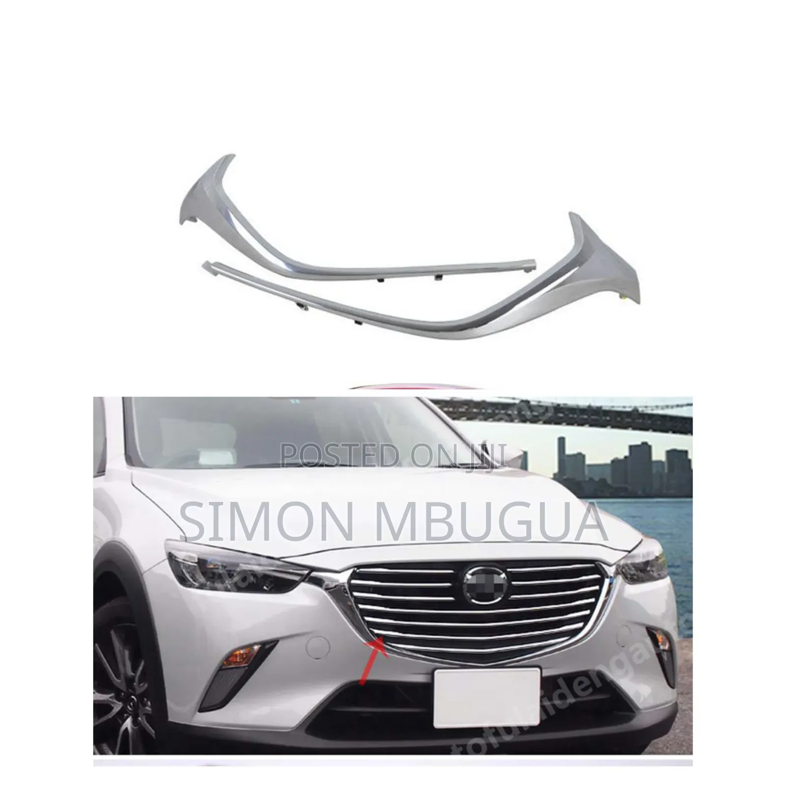 Mazda Cx3 Grille Chrome