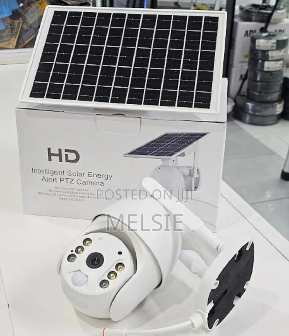 Ubox S10 4mp 4g Solar Powered PTZ Outdoor Wireless Camera