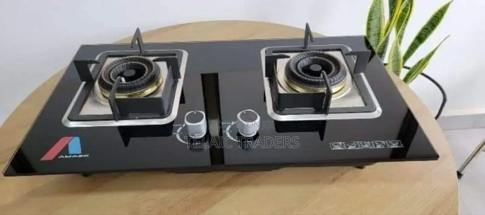 2 Burner Amaze Glass Inbuilt Hob Cooker