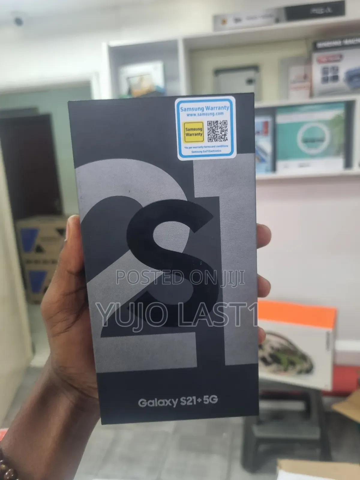New Samsung Galaxy S21+ 5G 256 GB Black